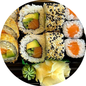 A4. SUSHI LACHS MENÜ